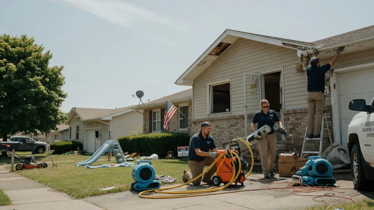 Water Damage Restoration in Irvine, PA near me